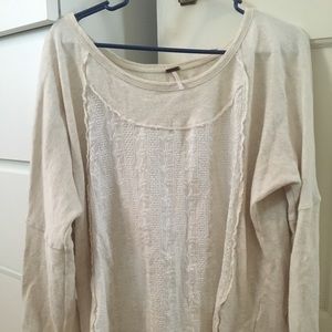 Cozy Free People Thermal/Sweater - Size Small
